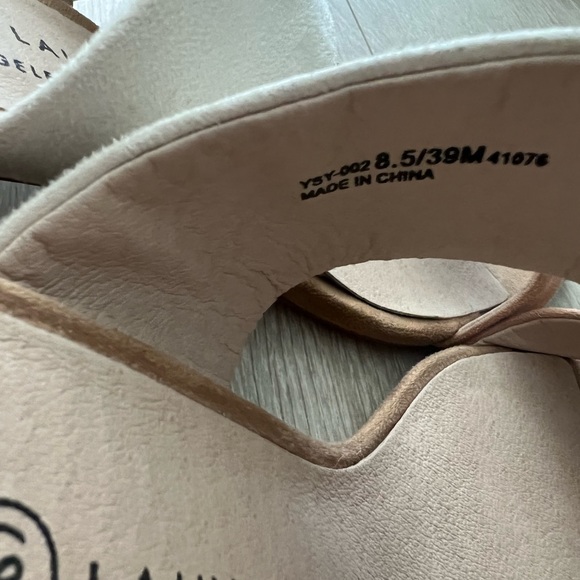 Chinese Laundry Wedged Heel Sandals with Buckels - Picture 5 of 5